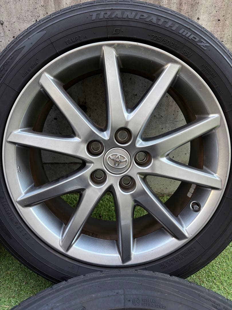 最終価格トヨタ 18インチ エスティマ純正　ハイグロス