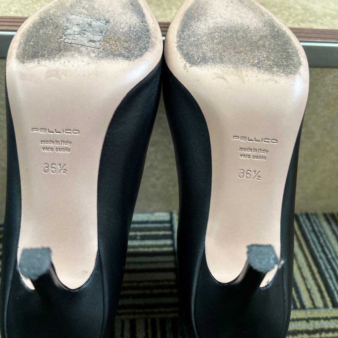 セールPELLICO バックジップショートブーツ36 1/2