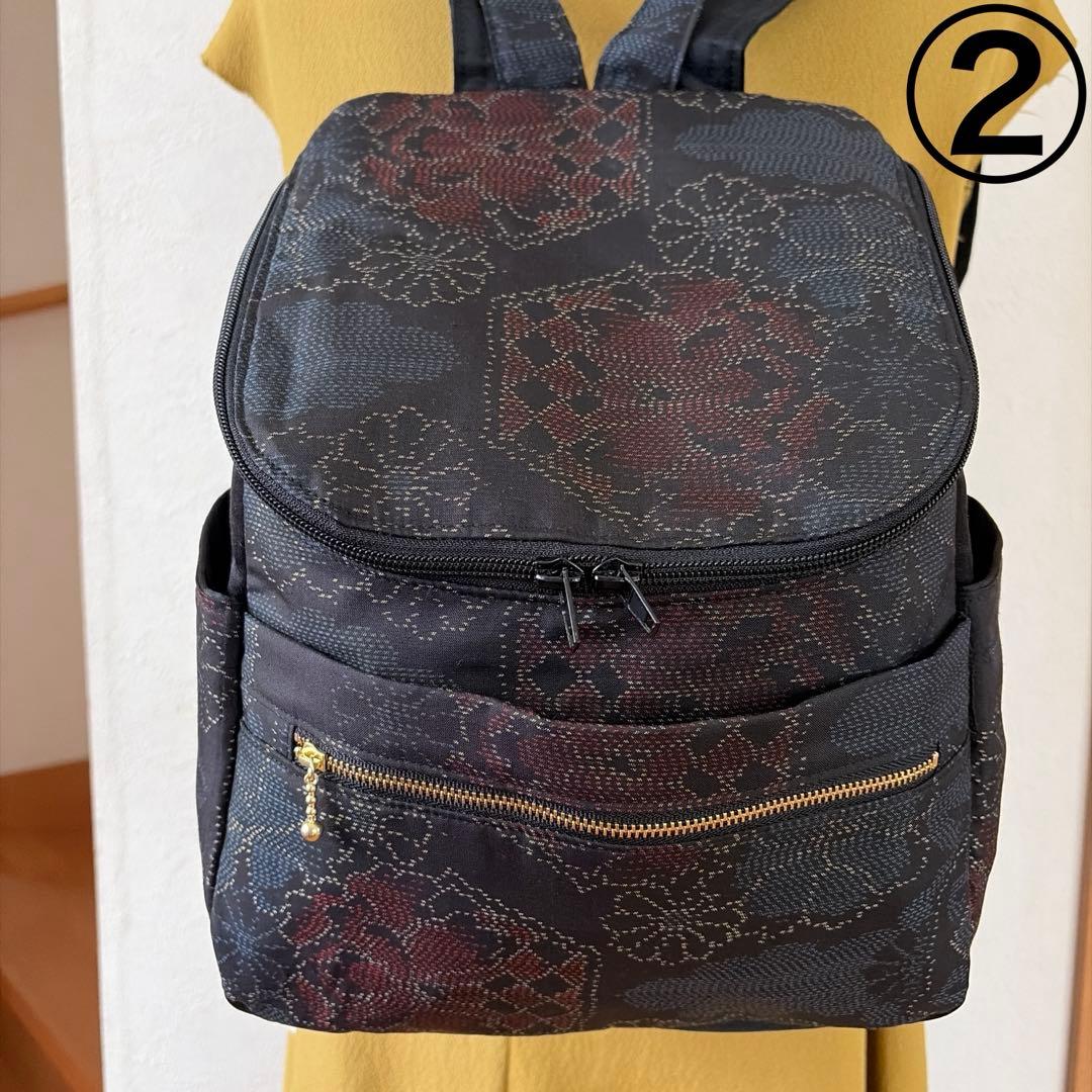 帯リメイクリュック