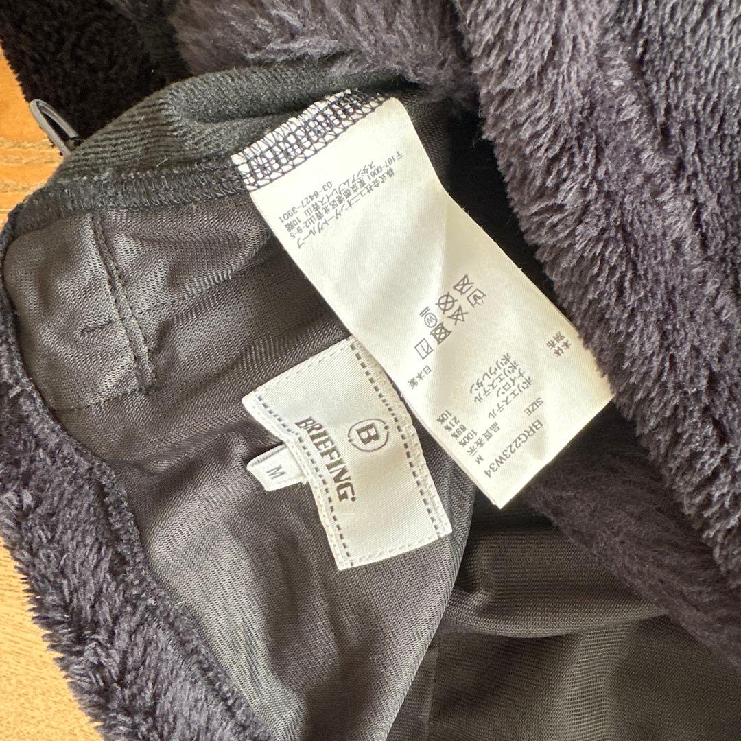 ブリーフィング　パーカー　ネイビー　Mサイズ　美品　レディース