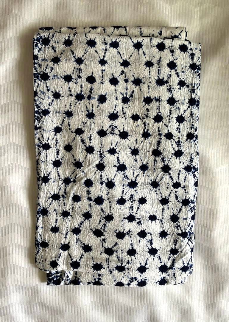 有松絞り　浴衣　日の出絞り