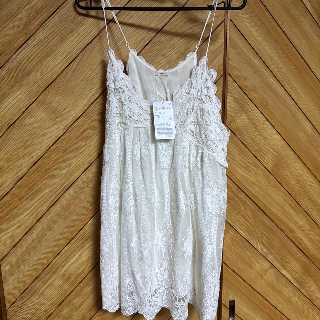 【ポニョ】IENA アンティークチュールバテンキャミ