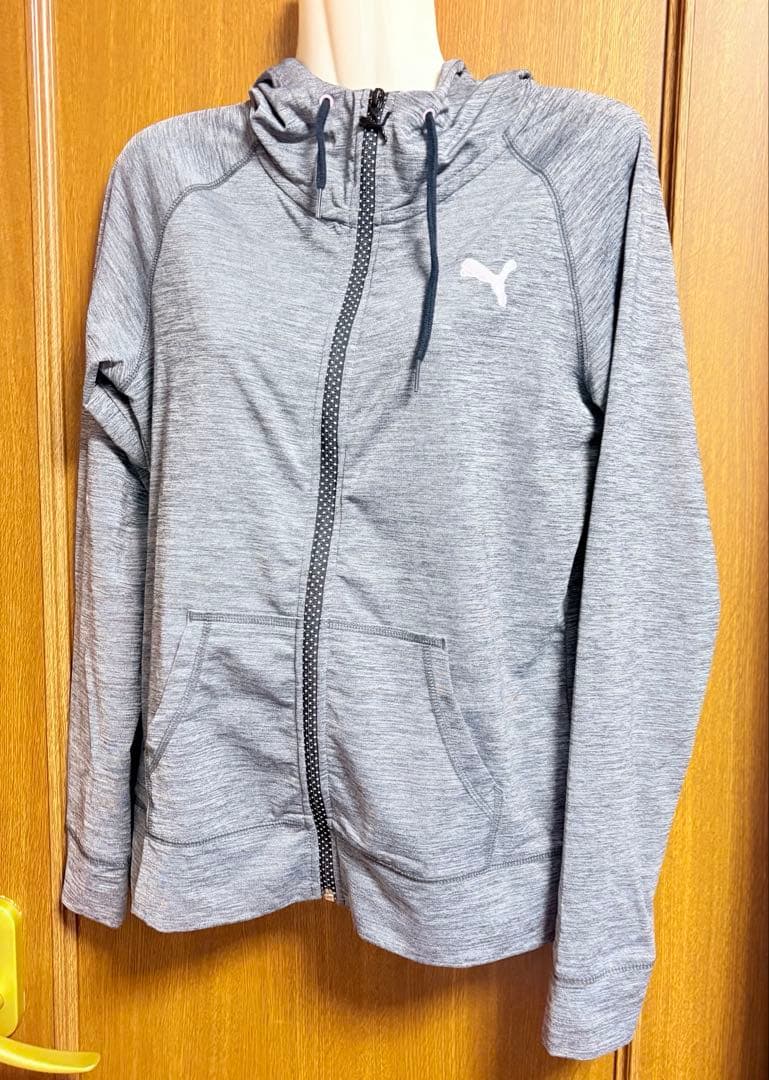 プーマ PUMA ジャージ上下セット　グレー　レディースL