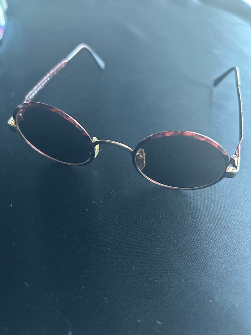 Emporio Armani サングラス 丸型 べっ甲 ゴールドブリッジ