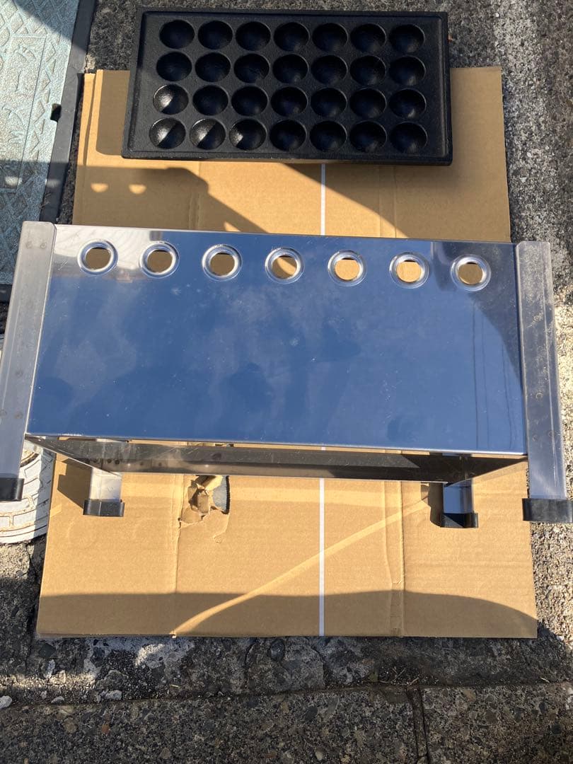 プロフ説明必読！LPガス式たこ焼き器