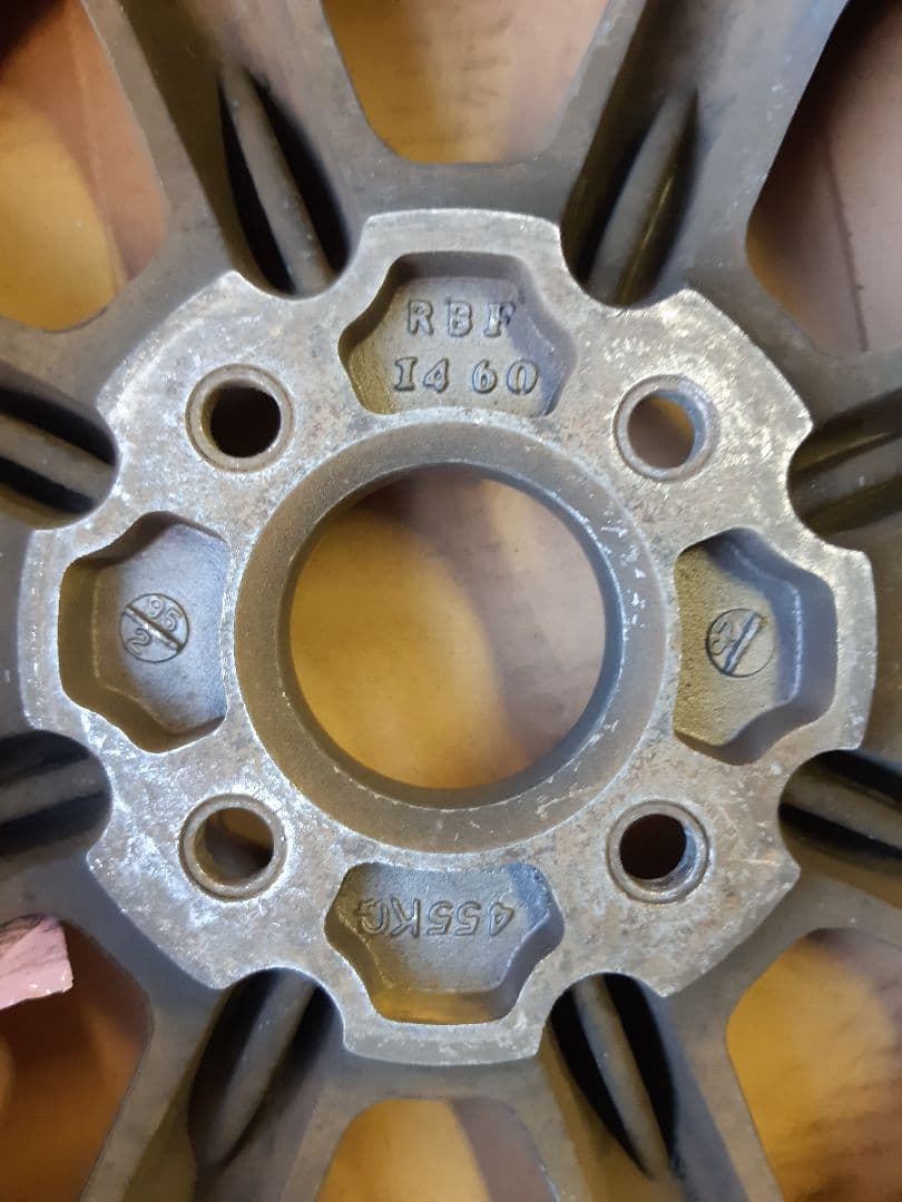 RSワタナベ&アドバンad07 4本セット&協永産業レデューラレーシングナット