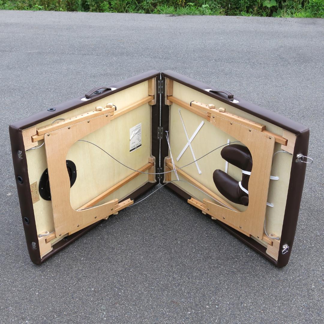 ニューステラ V エステベッド/マッサージベッド/有孔/折りたたみ/サロン