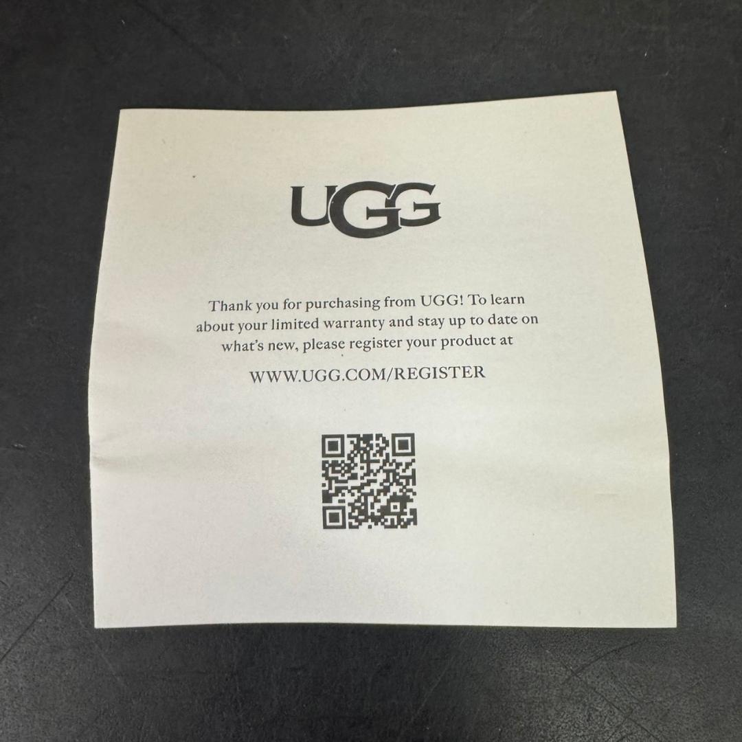 ☆未使用　UGG　モカシン　アンスレー　24㎝　黒　Ansley　1106878