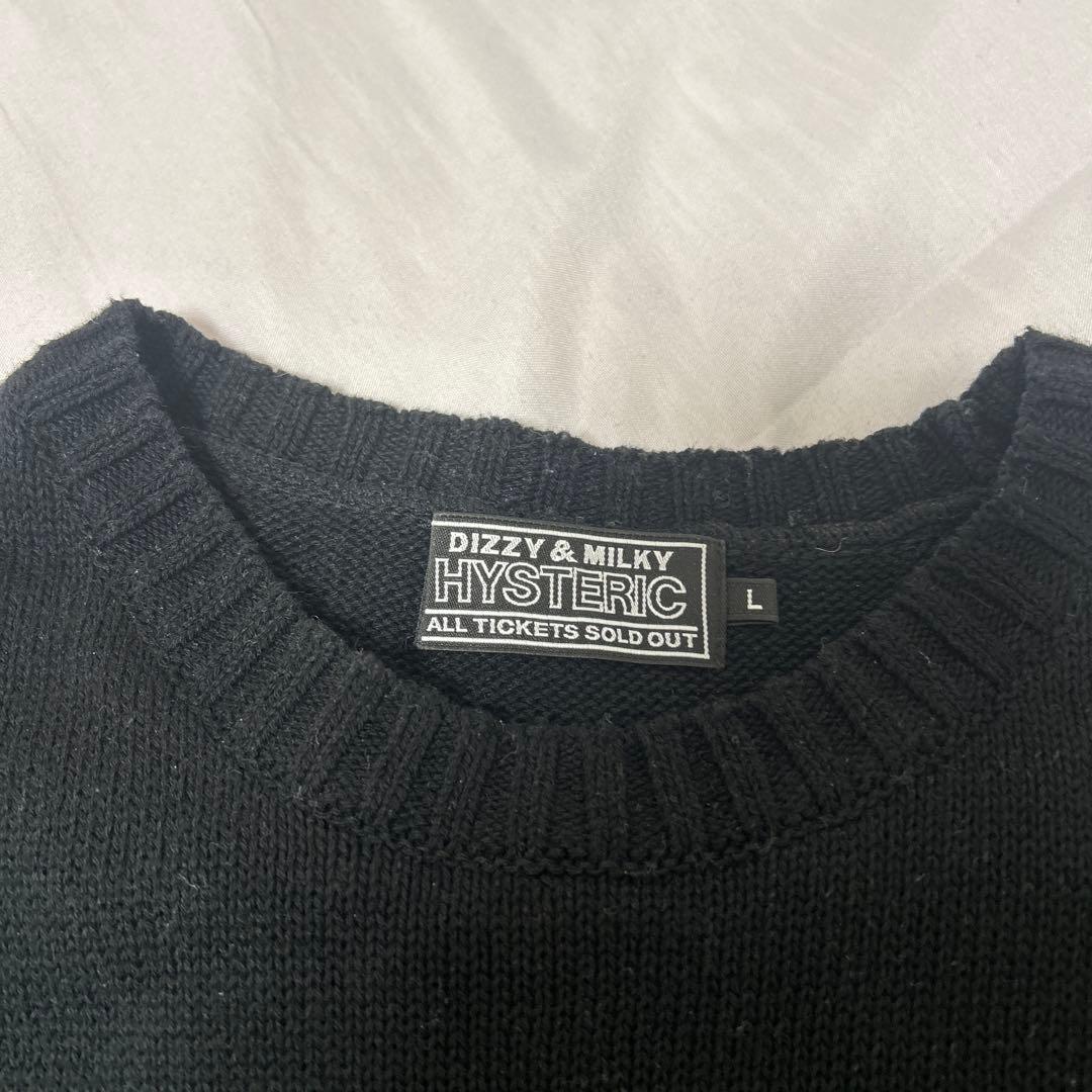 ヒステリックグラマー　ジャガードセーター　ヒスベア　Lサイズ　最終値下げ