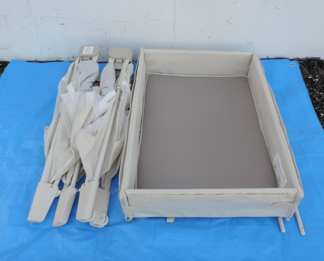 綺麗/ココネルエアープラス/新生児～２４カ月/付属マット付き/実家使用