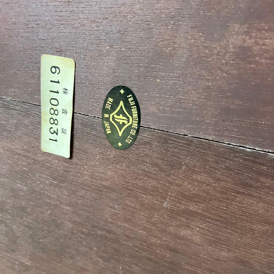 ꧁FUJI FURNITURE 冨士ファニチア꧂ガラステーブル センター ロー