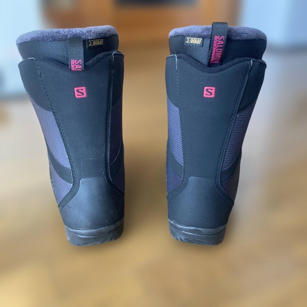 ほぼ新品サロモンSalomonスノーボードブーツBOAシステム