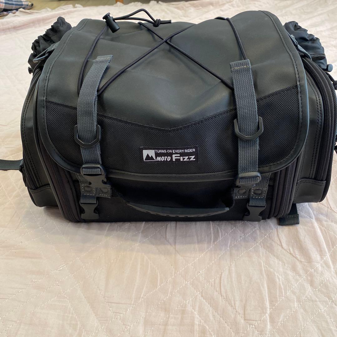 Moto Fizz ブラックバッグ 拡張可能