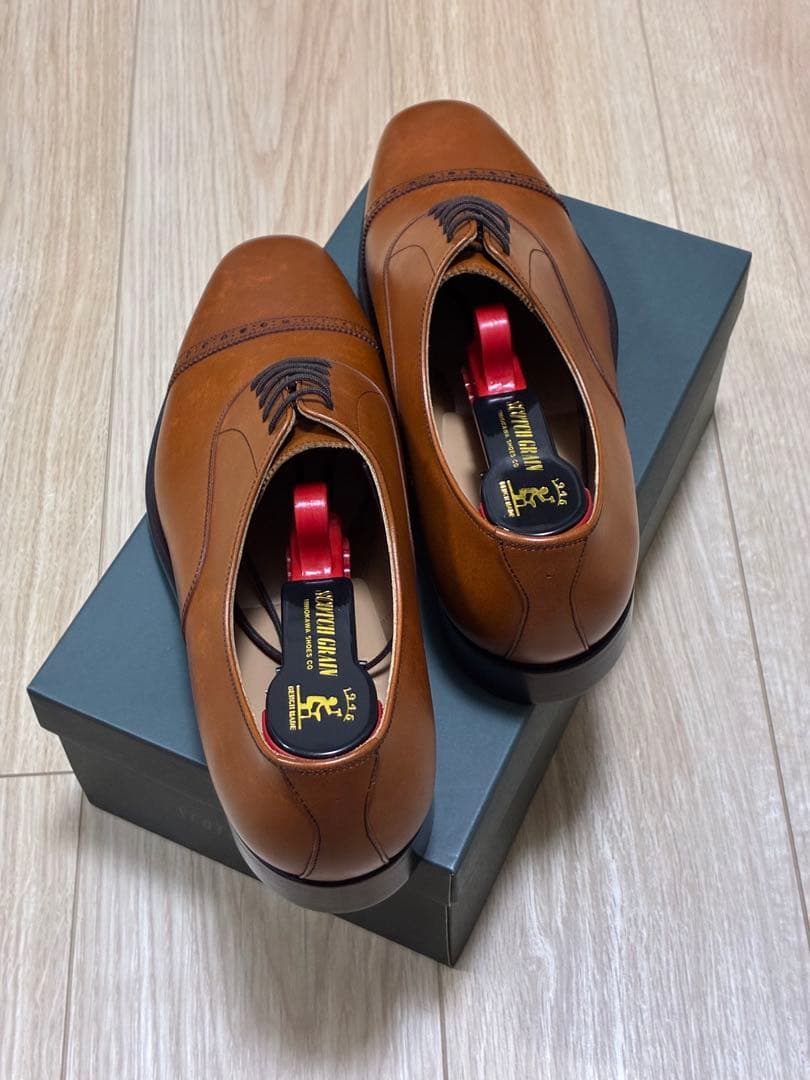 SCOTCH GRAIN 3536 ブラウン シューズ　EEE