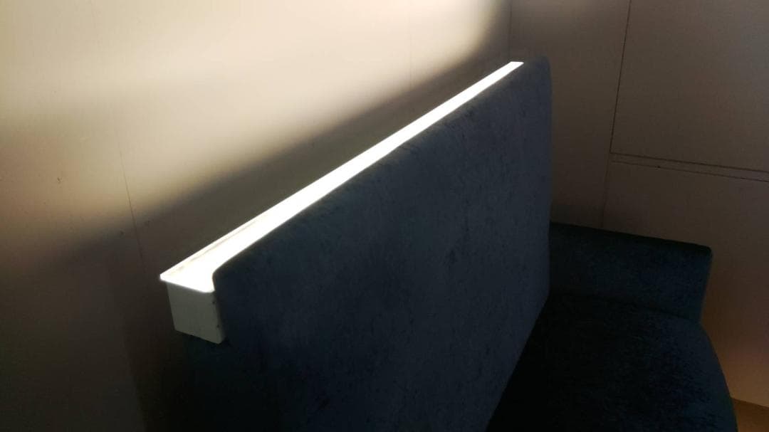 ☆送料無料☆ ハイバックソファ / 造作家具 / 照明付 / 展示品