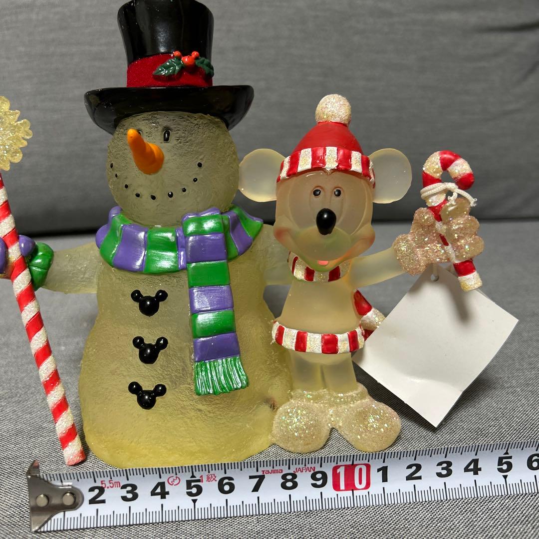 ミッキー クリスマス 置物