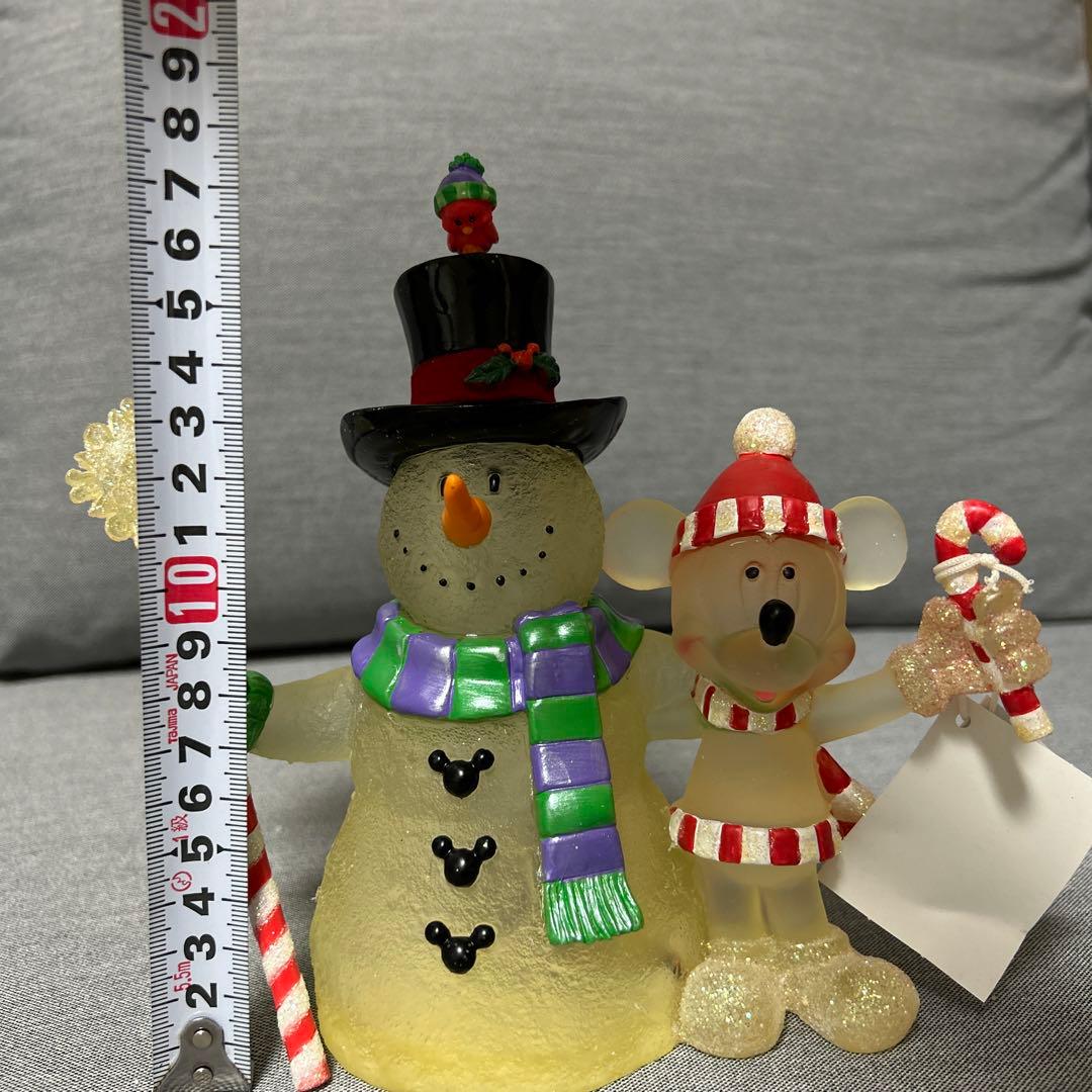 ミッキー クリスマス 置物