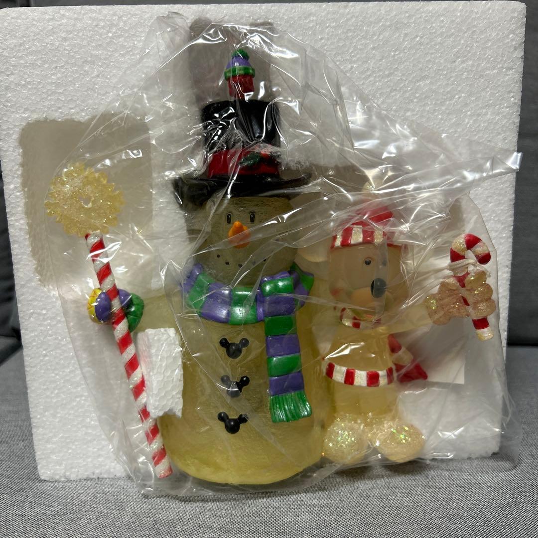 ミッキー クリスマス 置物