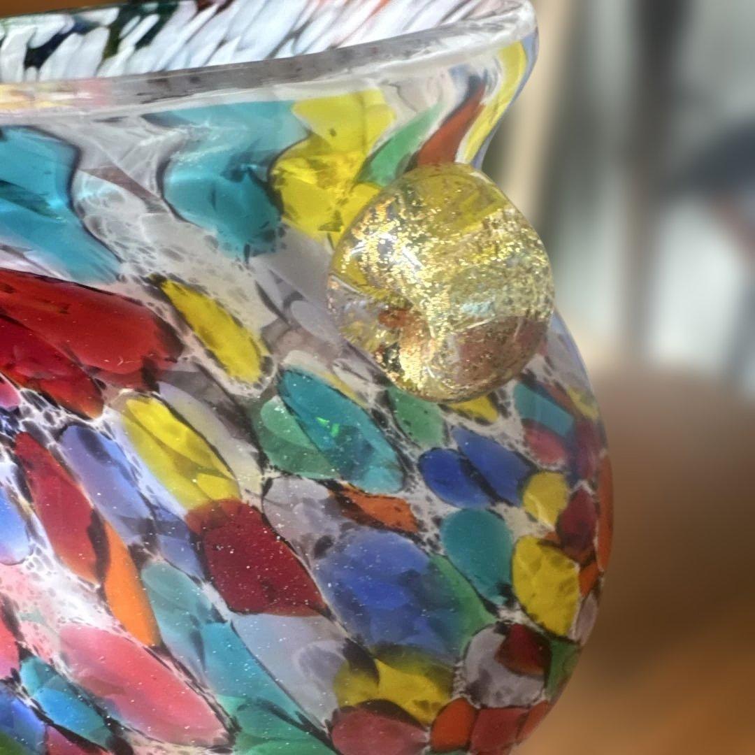 津軽びいどろ？　花瓶