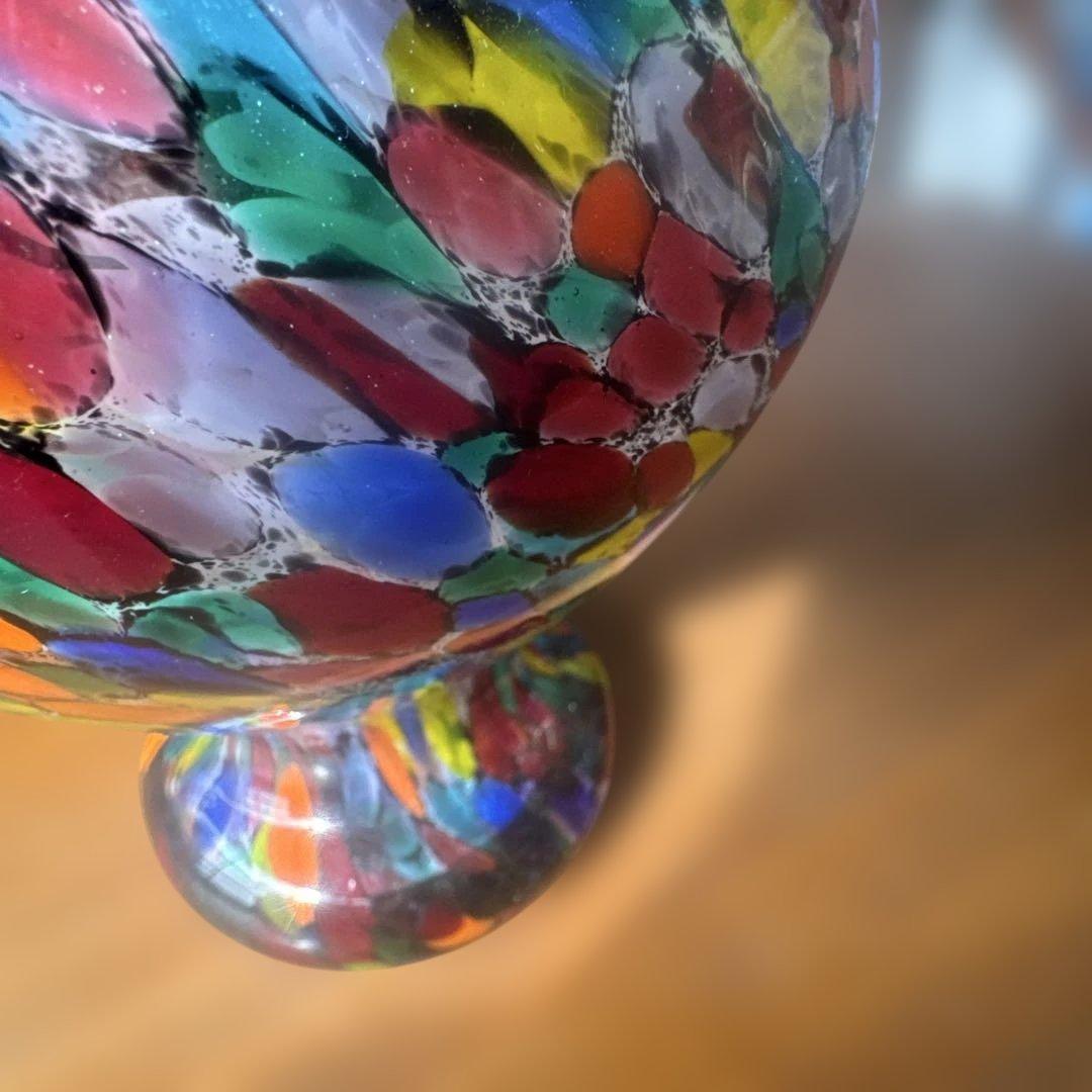 津軽びいどろ？　花瓶