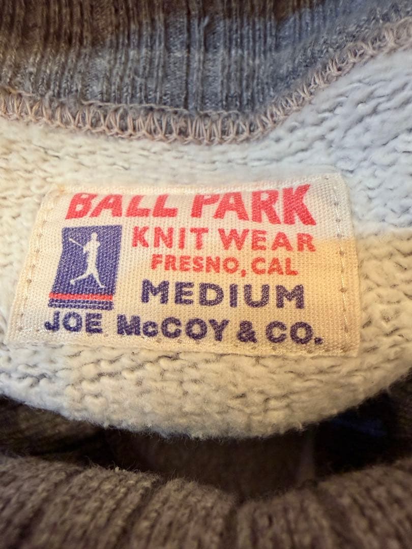 ジョーマッコイ スウェット タートルネック トレーナー ミディアム M 38