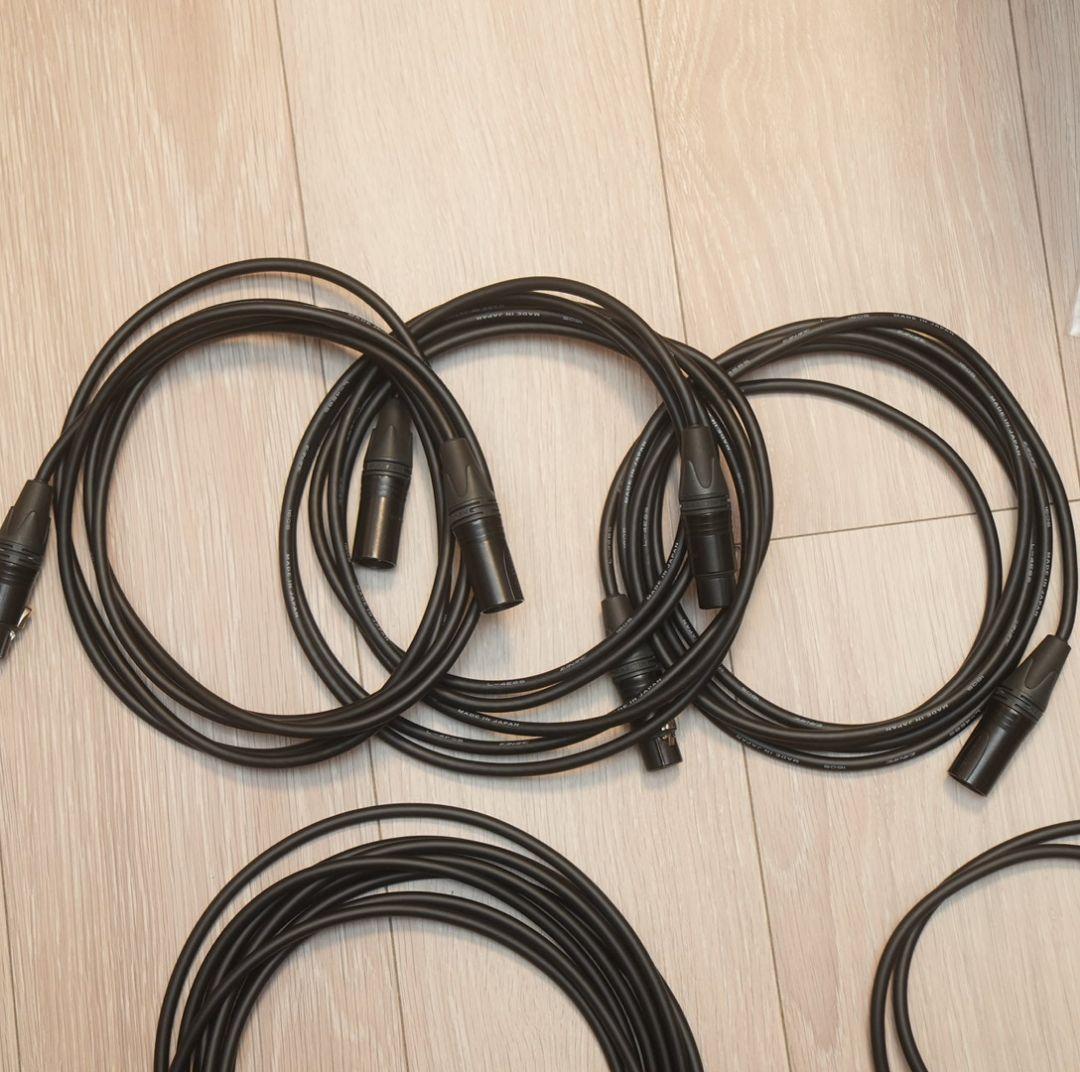 ケーブル CANARE L-4E6S 8本セット NEUTRIK XLR