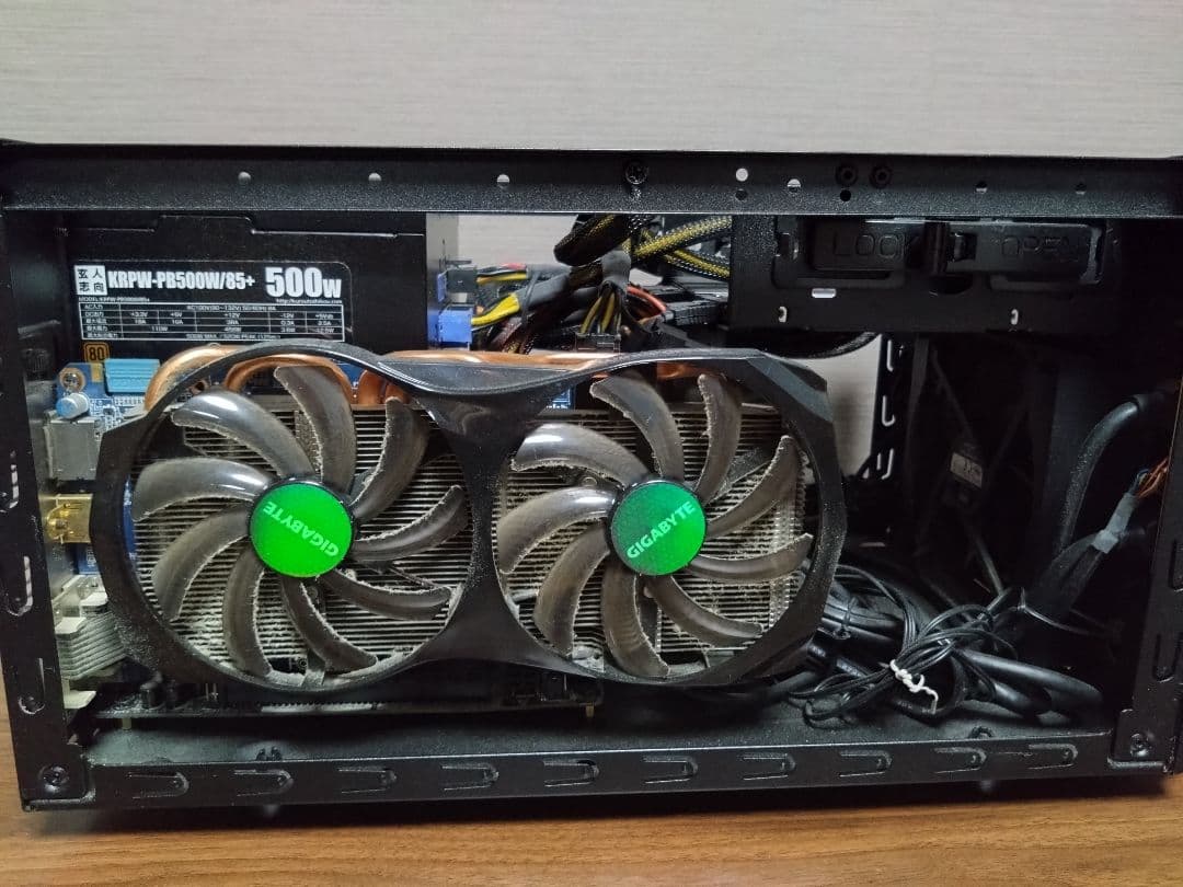 自作デスクトップPCジャンク