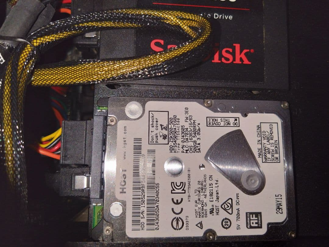 自作デスクトップPCジャンク