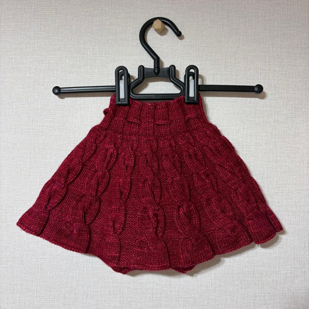 【新品タグ付】misha&puff 2y cable skating skirt
