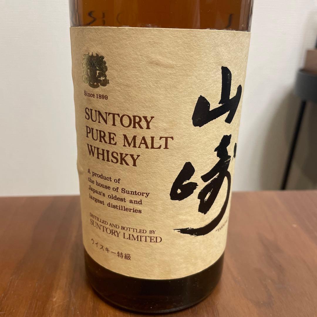サントリーピュアモルトウイスキー　山崎　特級　760ml 未開封