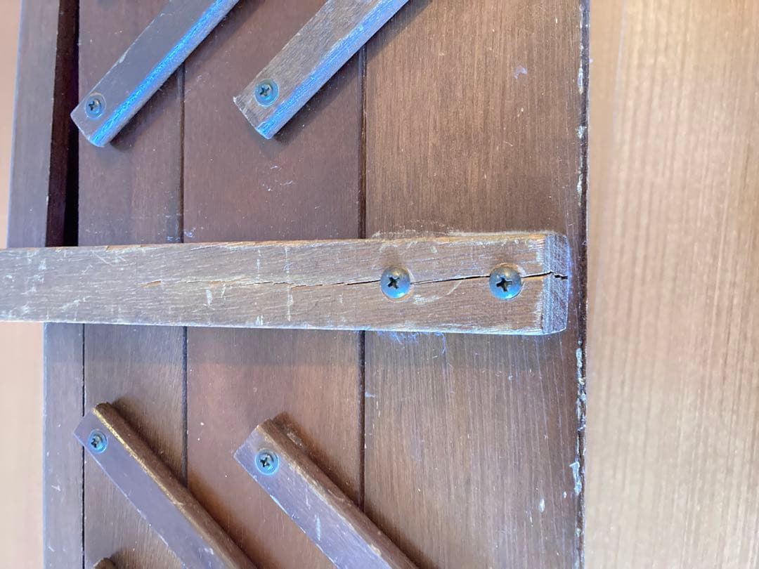 アンティーク レトロ 三段 木製ソーイングボックス 裁縫箱