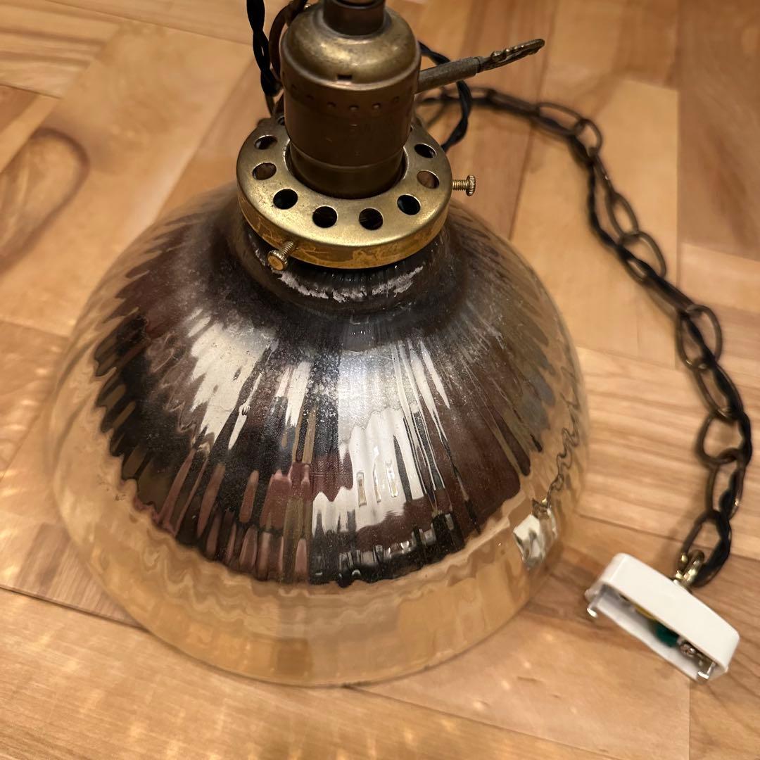 専用ビンテージ マーキュリーグラスシェード　ペンダントライト