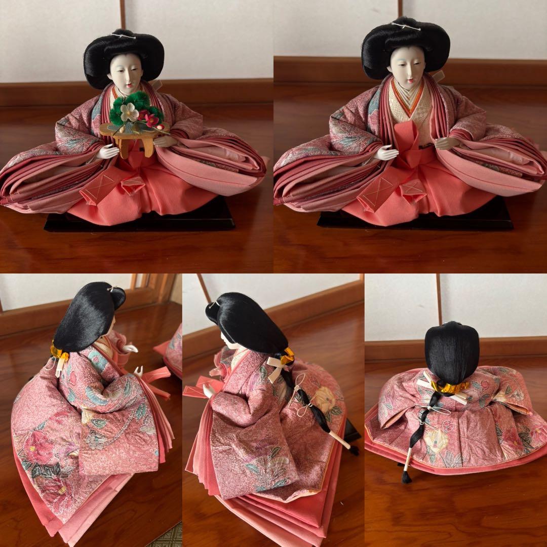 山本寛斎　お雛様と三人官女と小物類