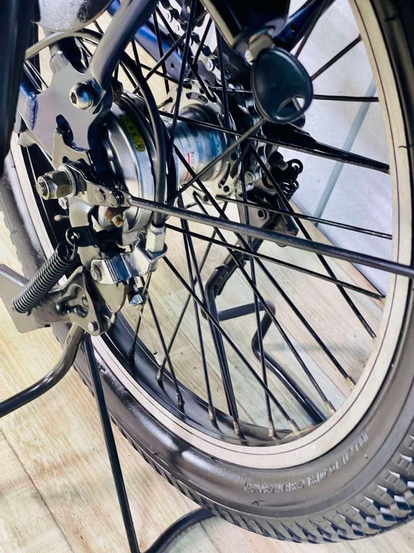 2876パナソニック16アンペア 20インチ子供乗せ電動アシスト自転車