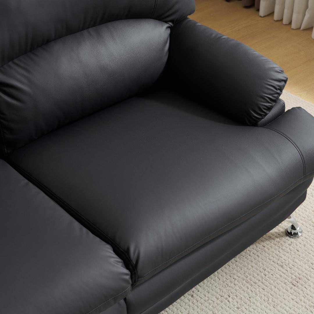 超人気！ソファー ソファ 2人掛け 幅155cm 2人掛け 北欧 BLACK