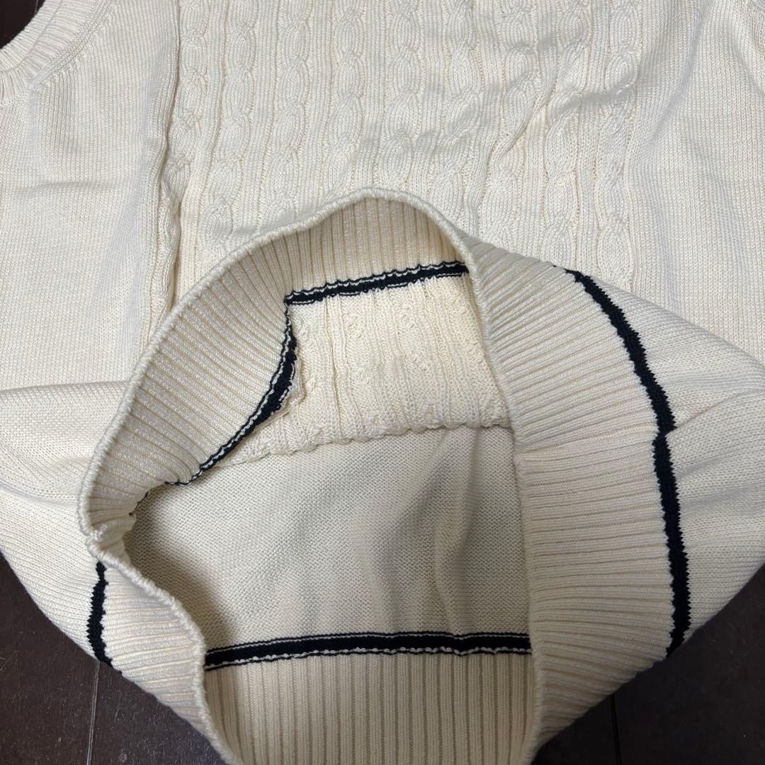 【タグ付き未使用】TOMORROWLANDオーガニックコットン チルデンベスト