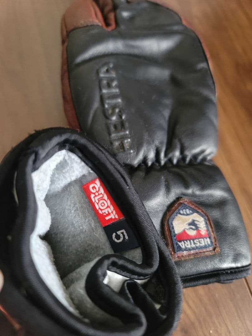 HESTRA グローブ topo 3-Finger サイズ5 ヘストラ