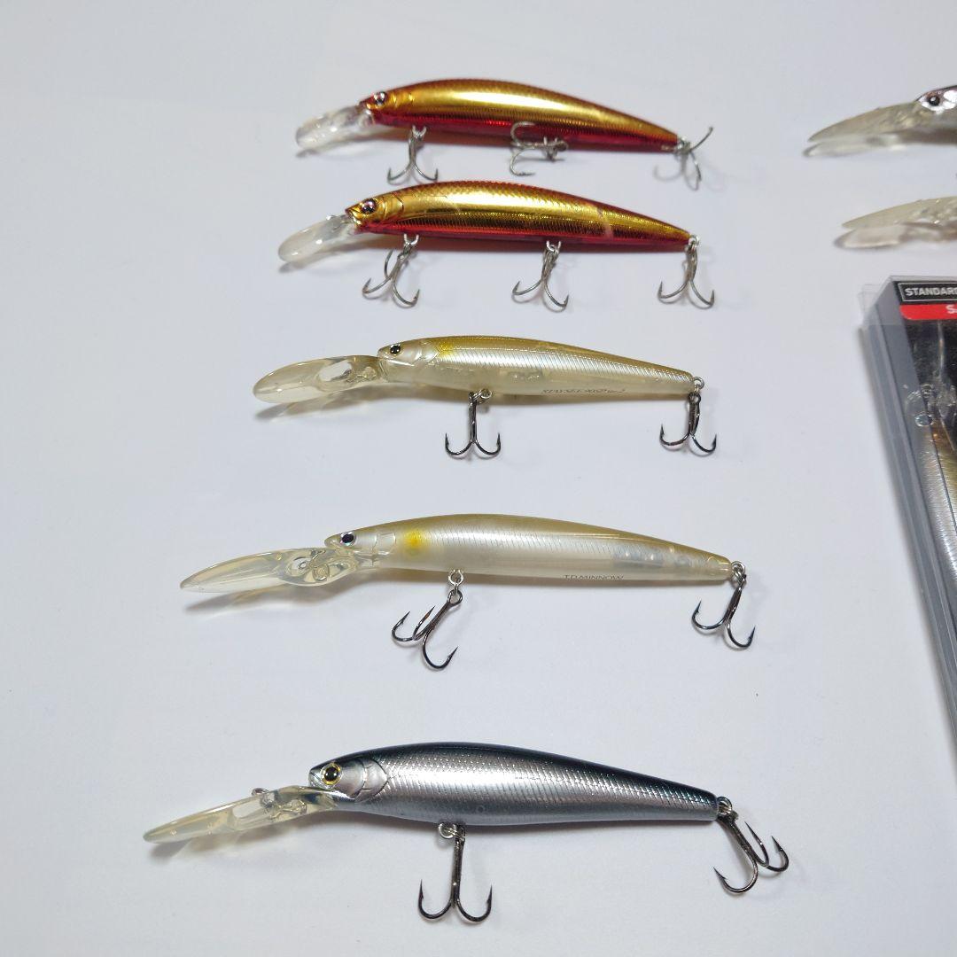 【新品及び美品】ミノー 9個セット