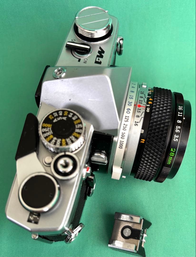 ★希少 M-1(初期型) +★ M-SYSTEM 広角 28mm