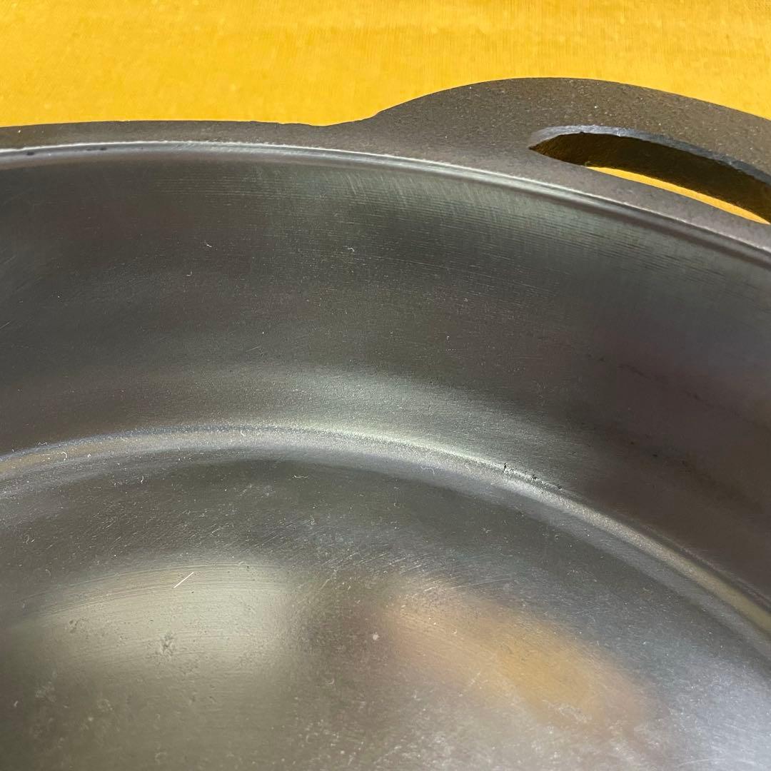 出品同型商品で一番美しい‼️ 山王堂 久慈 砂鉄鍋 27cm すき焼き鍋 南部鉄器