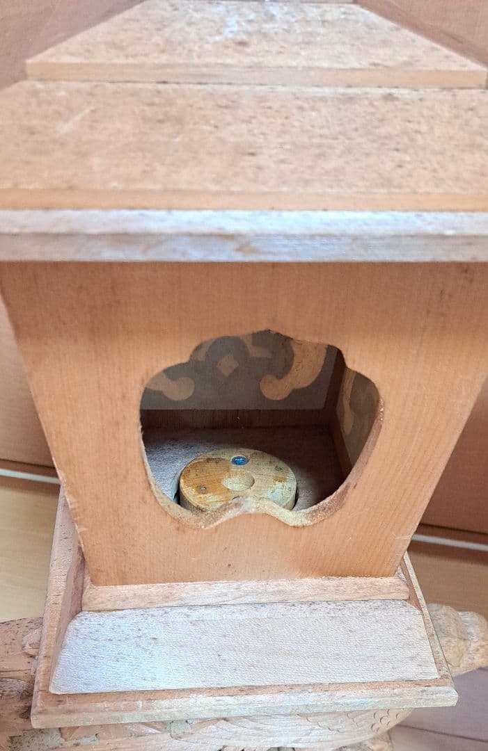 木工品 灯籠 1対 お供仏具用品　高さ約60cm