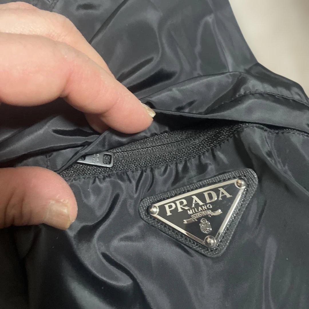 【美品】 PRADA プラダ 三角ロゴ アーカイブナイロンジャケット