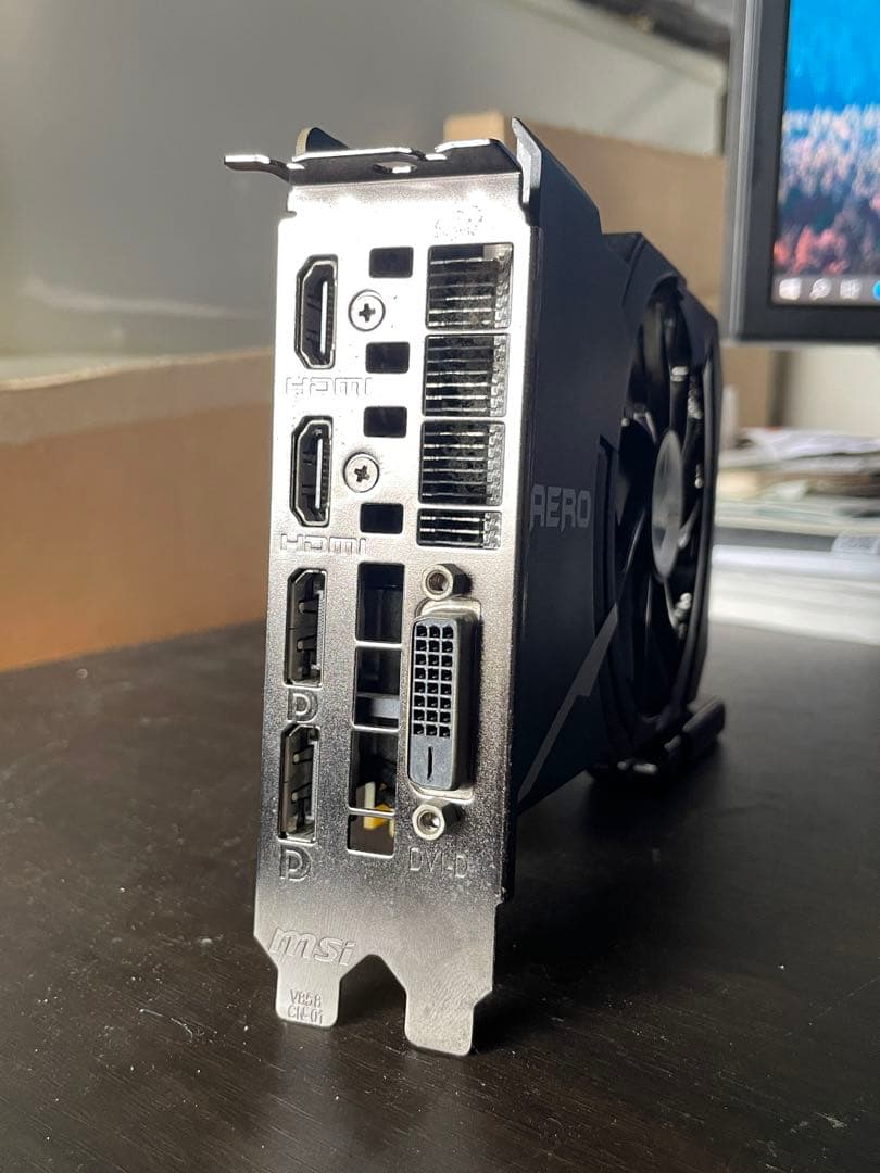 グラフィックボード・グラボ・ビデオカード MSI AERO ITX Geforce GTX1060 6GB OC