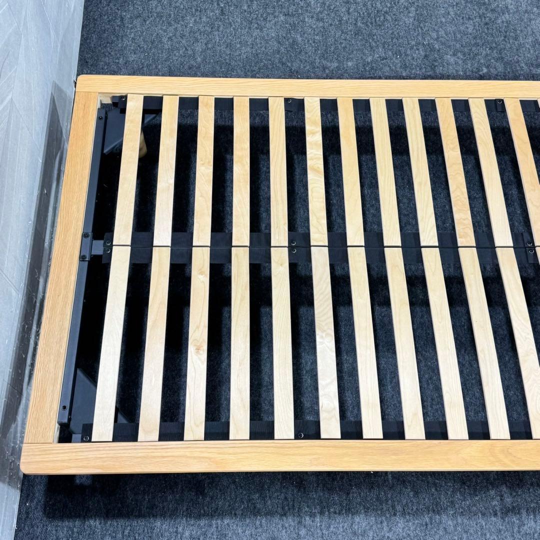 無印良品 ベッドフレーム セミダブル オーク突板 d5306 格安 お買い得