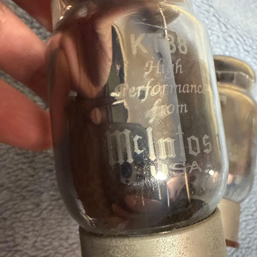 超希少 格安 Mcintosh KT88 真空管 ペア マッキントッシュ
