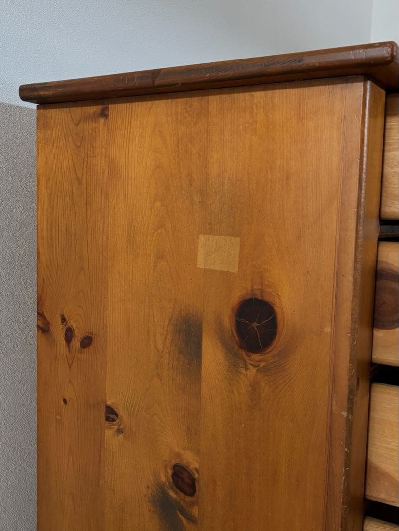 パイン材　無垢材　チェスト　vintage chest ペニーワイズ　コスガ