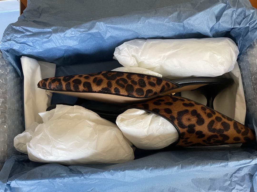 GRISE⭐︎4.5cmレザーポインテッドミュール【未使用品】