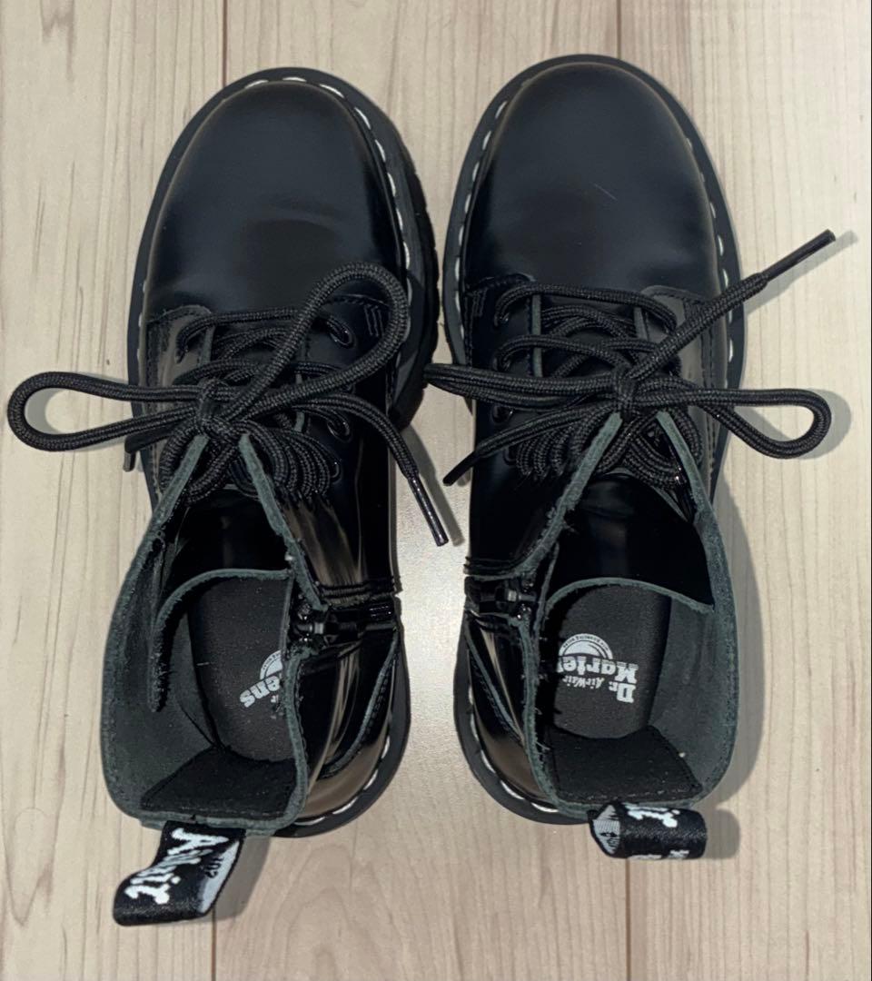 24cm 限定 美品 Dr.Martens JADON WS 厚底 ブーツ 黒