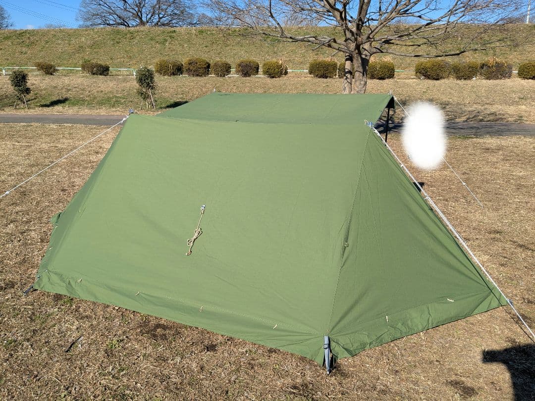 Soomloom　パップテント　ミリタリーテント　軍幕テント　ソロ