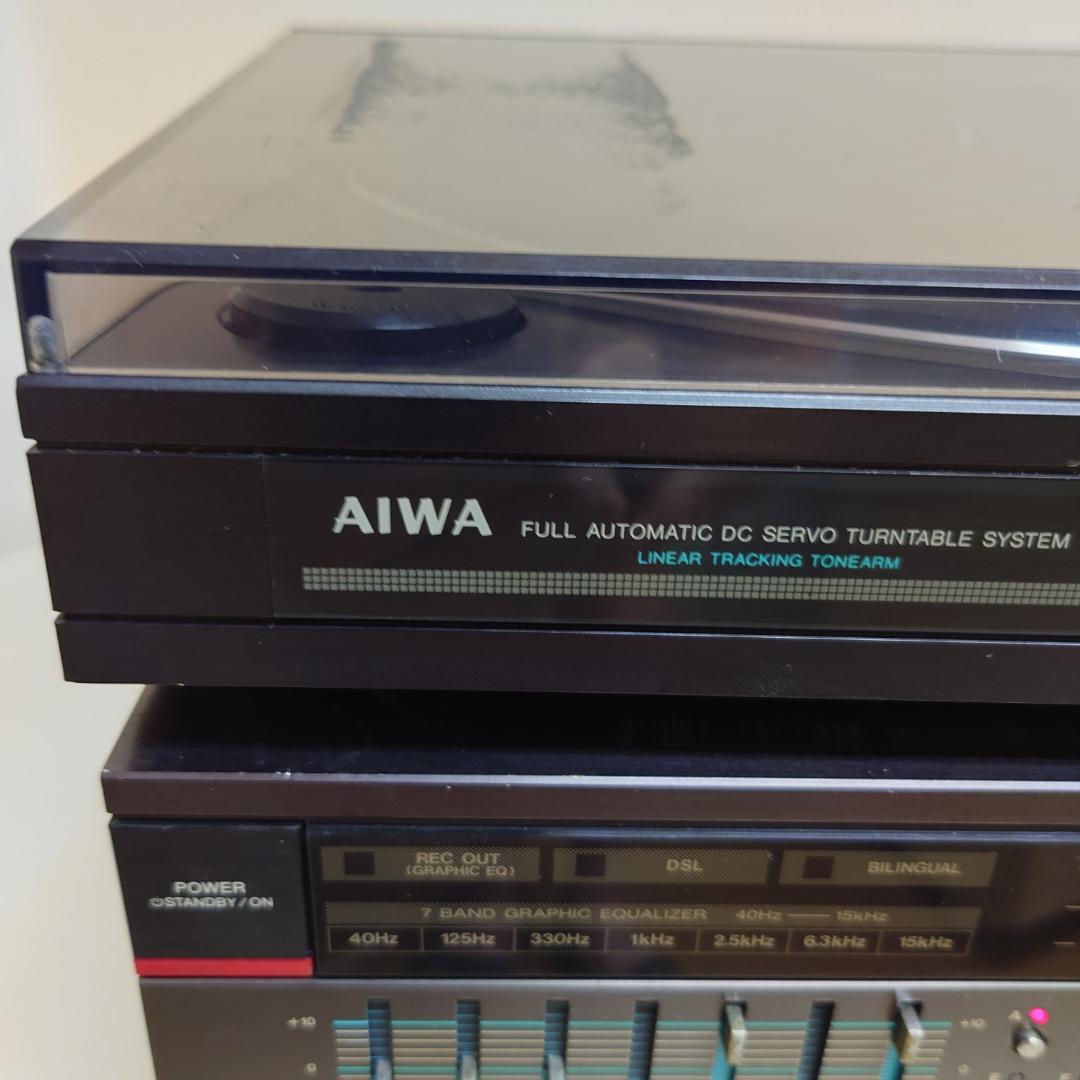 【ジャンク】AIWA ミニコンポ LX-3 RX-6 FX-W6 SX-F6